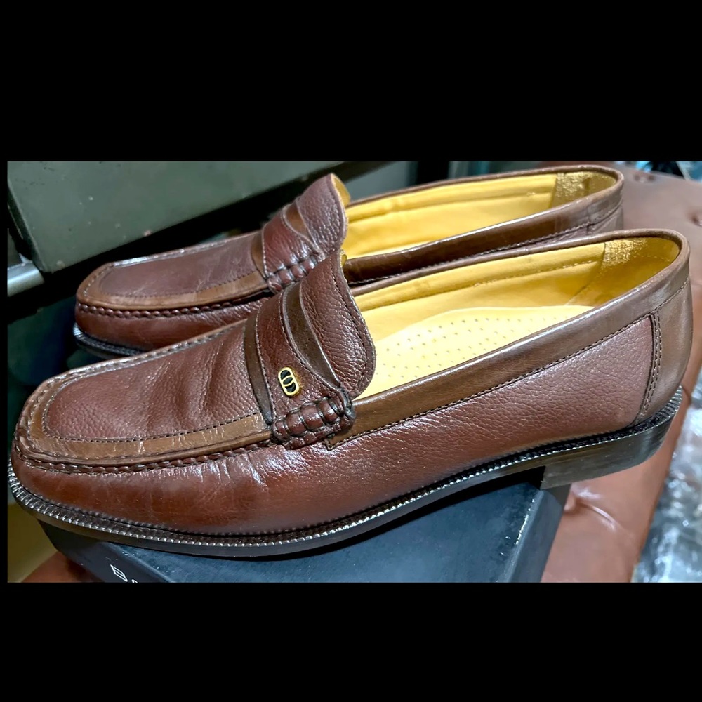 Bostonian Charlton Brown Mens Dress Shoes Pre Owned In Box men’s size 10